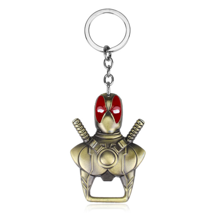 【VA VA VOOM】Bottle opener Avengers 4 Thor marvel Keychain gloves The Dark World Key Finder Iron Man Keyring