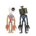 NEW 8pcs Siren Head PVC Toy Action Figures Sirenhead Figure Horror Models Funny Head Toys for Kids Children Birthday Gift. 