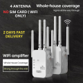 Wireless-N Routers 300Mbps 2T2R Wifi range extender Wifi repeater 802.11G/B/N Network Router Range Extenders Wi-Fi booster Long Range Signal Remote Wifi Extender WiFi Amplifier WiFi Booster. 