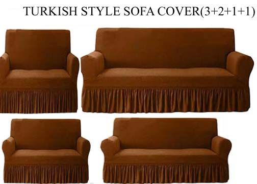 Turkish Style Sofa Covers - Maroon