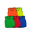 Football bibs Pack of 6 - Vest in Mesh For Football Training - Multicolour Not Plain Something print on vest. 
