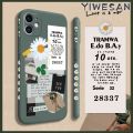 YIWESAN Case For iPhone 11 Case Cute Fashion Brand Coffee Flower Girls Lovely Girl Shockproof Phone Casing Full Back Cover Camera Side Edge Soft Silicone Pattern Case Protection Cases. 