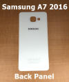Samsung A7 2016 Back Glass Replacement  Battery Cover Rear Door or Back Panel for Samsung A7 2016. 