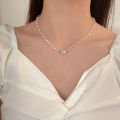 Pearls Butterfly Beaded Necklaces For Women Girls Vintage Retro Classic Style Butterfly Necklace Fashion Jewelry. 