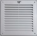 Classic Vent Ventilation Grille Cover 12 inch For Wall Ceiling Mounted Vent Built-in Fly Screen Mesh air vent cover for Bathroom Office Home. 