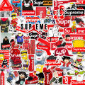 50pc Stickers For Stationery Laptop Skateboard PVC Backpack Water Bottle Bicycle. 