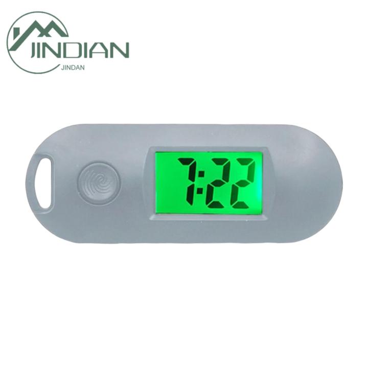 Mini Electronic Watch Large Number Desk Shelf Bedside Pocket Digital Clock Key Chain