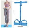 New Resistance Band, Elastic sit up Bands, 4-Tube Pull Rope Multifunctional Tension Rope Body Trainer x Bodybuilding Equipment for Abdomen/Arm/Yoga Stretching Slim Training. 