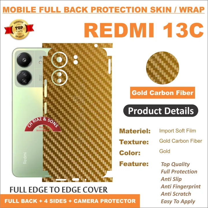 REDMI%2013C%20FULL%20BACK%20360%20premium%20Protection%20Skin%20Wrap%20full%20cover%20Premium%20Quality%20-%20Image%203