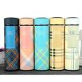 Burberry Check Print Vacuum Insulated Stainless Steel Water Bottle with Inbuilt Strainer, Travel Thermos Flask- 500 ML (Multicolor). 