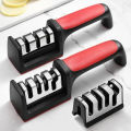 SP Dealz Kitchen Knife Sharpener Adjustable 4 in 1 Manual Knives and Scissor Sharpener Professional Blade Sharpening Tool Sharpener Stone. 
