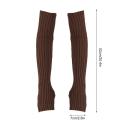 Long Fingerless Gloves Elbow Long Fingerless Thumb Hole Gloves Knitted Fingerless Gloves Thumb Hole Gloves For Women And Men. 