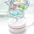 Mini Dishwasher and clothswasher Portable Ultrasonic Intelligent  USB  Household Electric Wave Vibration Washing Machine, Waterproof (2 in1). 