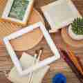 XHHDQES 2Pc Frame Square Embroidery Hoops Q Snaps for Quilting Frame Sewing Hoop, 6X6 Inch,8X8 Inch. 