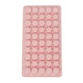 Star & Circle Silicone Chocolate & Candy Mold 50 Cavity. 