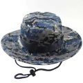 Newest Camouflage Outdoor Mountaineering Fishing Caps Round Boonie Hats Military Camping Outdoor Hat. 