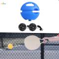 Pickleball Trainer with 40 Holes Pickleball Ball Rope for Single Player. 