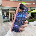 YIWESAN Case For Samsung F62 Case Fashion Oil Painting Design Thin Shockproof Square Edge Silicone Casing Full Lens Cover Camera Protect Cases Softcase. 