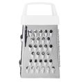 Techmanistan 4 Sided Mini Grater, Vegetables Grater, Peeler And Grater Tool, Stainless Steel Box Grater with Handle, Multifunctional Tiny Cheese Grater, Garlic Grater. 