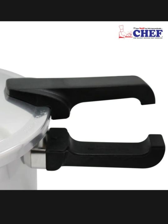 CHEF%20Long%20Handle%20Aluminum%20Pressure%20Cooker%20%209%20Liters%20%5BLife%20Time%20Blast%20Proof%20Warranty%5D%20-%20Image%205