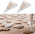 Baking Accessories Disposable Cream Pastry Bags Piping Bags For Cake Decoration And Desserts Baking Tools - 50 Pcs. 