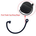 Elastic Fuel Tank Cap UV-resistant High-strength Length-adjustable Retaining Strap Flexible Cord Rope for VW Polo Jetta Golf. 