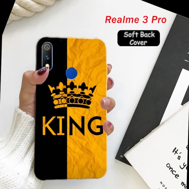 Realme 3 Pro Back Cover -  King 2Gud Soft Phone Case For Boys