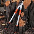 Extendable Anvil Loppers Tree Trimmer with Compound Action,Chops Thick Branch Ease,27-41''Telescopic Heavy Duty Branch Cutter,2 inch Clean Cut Capacity. 