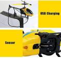 Rechargeable Infrared Sensor Hand Induction Helicopter - Best Quality, Plastic Hand Induction Control Flying Helicopter Toy with Infrared Sensor, USB Charger and Flashing Light. 
