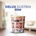 Dustbin Medium Specials Design Sticker BPA FREE environmental safe beautiful trash bin garbage bin. 