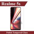 Realme 5s Polish HD Tempered Glass Screen Protector. 