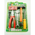 Super Tool Set - 7 PCS - Plastic Toy Tool Kit Set For Kids. 