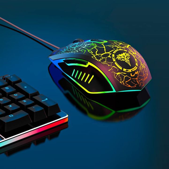 BENGOO%20Gaming%20Mouse%20Wired,%20USB%20Optical%20Computer%20Mice%20with%20RGB%20Backlit,%204%20Adjustable%20DPI%20Up%20to%203600,%20Ergonomic%20Gamer%20Laptop%20PC%20Mouse%20with%206%20Programmable%20Buttons%20for%20Windows%207/8/10/XP%20Vista%20Linux%20-Black%20-%20Image%203