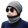 Original Beanie Cap Neck Warmer For Men / Women Beanie Full Set-2 Piece, Cap + Neck Warmer / Hat & Warmer Topi Hat Cap Neck Warmer Muffler, Song Ting Cap Hat And Scarf Set. 