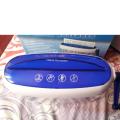 Manual Paper Shredder A4 SIZE (Strip Cut) - Transparent. 