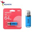 ADATA USB 2.0 Flash Disk C906 Memory Stick 8GB 16GB 32GB 64GB USB Flash Drive White Black Mini Portable Pen Drive For Computer. 
