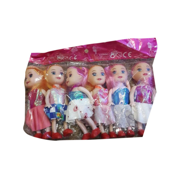 Kids Small Dolls (pack of 6) Toy High Quality