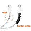 12PCS Mini Cable Protector Winder Wire Cord Organizer Cover- for iPhone 13 Samsung Z Flip3 Xiaomi USB Charger Cable Cord Sleeve. 