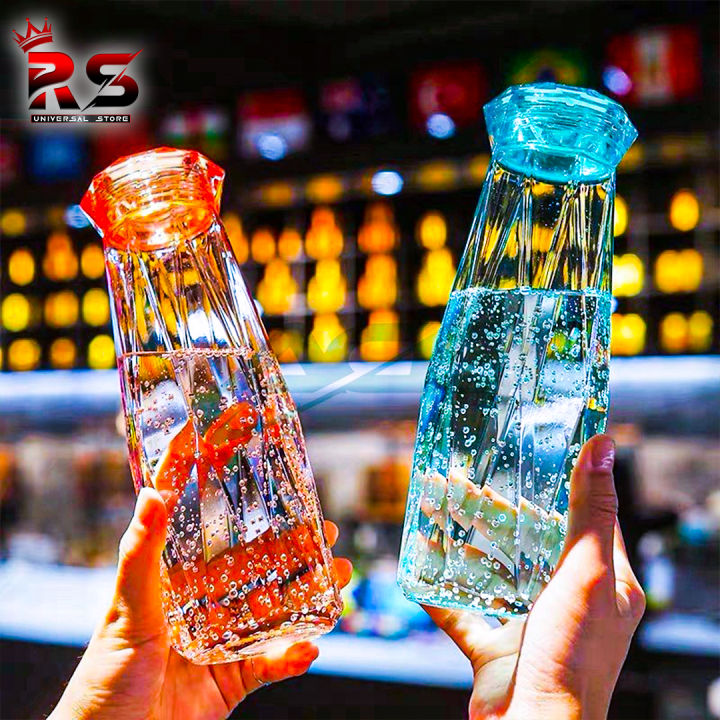 Crystal%20Glass%20Water%20Bottle%20and%20Plastic%20LID%20with%20Box%20(Glass%20Material)%20Smart%20Diamond%20Glass%20Colored%20Travel%20Water%20Bottle%20Fancy%20&%20Stylish%20Bottles%20-%20Image%203