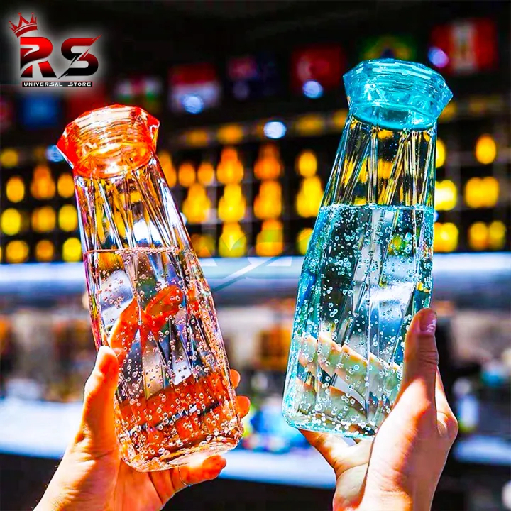 Crystal%20Glass%20Water%20Bottle%20and%20Plastic%20LID%20with%20Box%20(Glass%20Material)%20Smart%20Diamond%20Glass%20Colored%20Travel%20Water%20Bottle%20Fancy%20&%20Stylish%20Bottles%20-%20Image%203