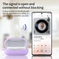 For Huawei FreeBuds SE Pure Color Bluetooth Earphone Silicone Case with Hook. 