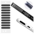 10PCS Mobile Phone Dust Proof Net Stickers Mobile Phone Dustproof Net Stickers Anti Dust Speaker  Protector Cover for 6 Hole and 4 Hole Universal Speakers Earpiece - 5 Short + 5 Long. 