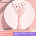 Head Massager Scalp Massager 9 Fingers Hand-held Massage Tingle for Deep Relaxation, Stress Relief and Hair Stimulation. 