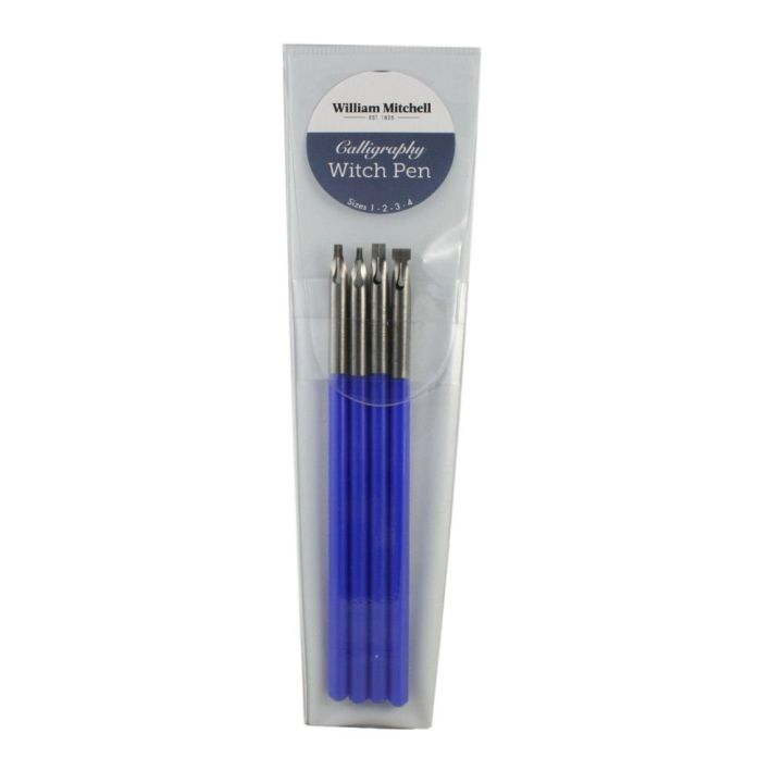 William Mitchell Calligraphy Witch Pens Assorted Set of 4