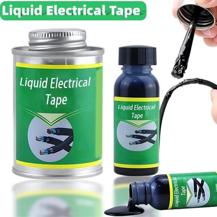 Liquid Electrical Tape Waterproof Insulating Sealant Agent Repair Rubber Electrical Wire Cable Liquid Insulation Paste Coat Glue
