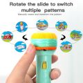 【HOT】 Flashlight Projector Torch Lamp Toy Cute Cartoon Creativity Toy Torch Lamp Flashlight Projector Toy Baby Sleeping Story Book. 
