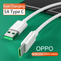 Original Oppo Usb Type C Cable Supervooc Vooc Fast Charging Data Kabel 1m Reno7 Pro 5g 8 6 5 4 Find N X5 Lite X3 F19 Pro+ Find X3 Pro / Find X3 Neo / Find X3 / Find X2 Pro / Find X / A74 / A73 / A94 / A94 5G / A95 5G / Reno6 Pro 5G / Reno6 5G / Reno6 Pro+. 