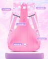 New Gradient Backpack For Girls Pink School Bags Kids For Grade 4 to 6. 