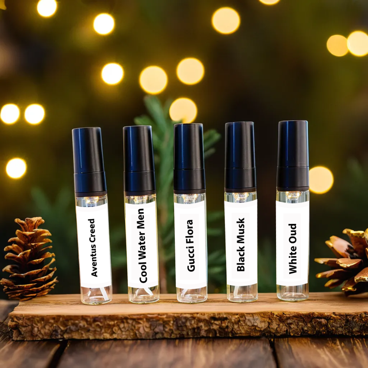 Pack of 5 Testers - Top Perfume Testers - 5ml Each