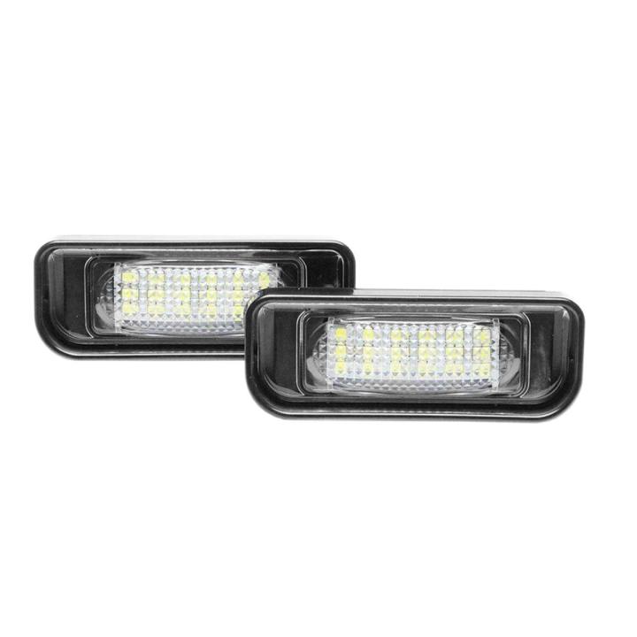 2Pcs License Plate Light for Mercedes Benz W220 S Class 1999-2005